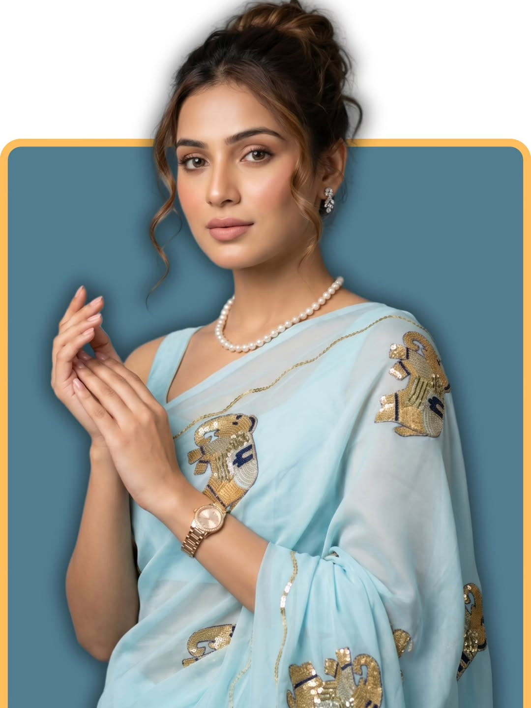 Royal Darbari Rajputi Saree
