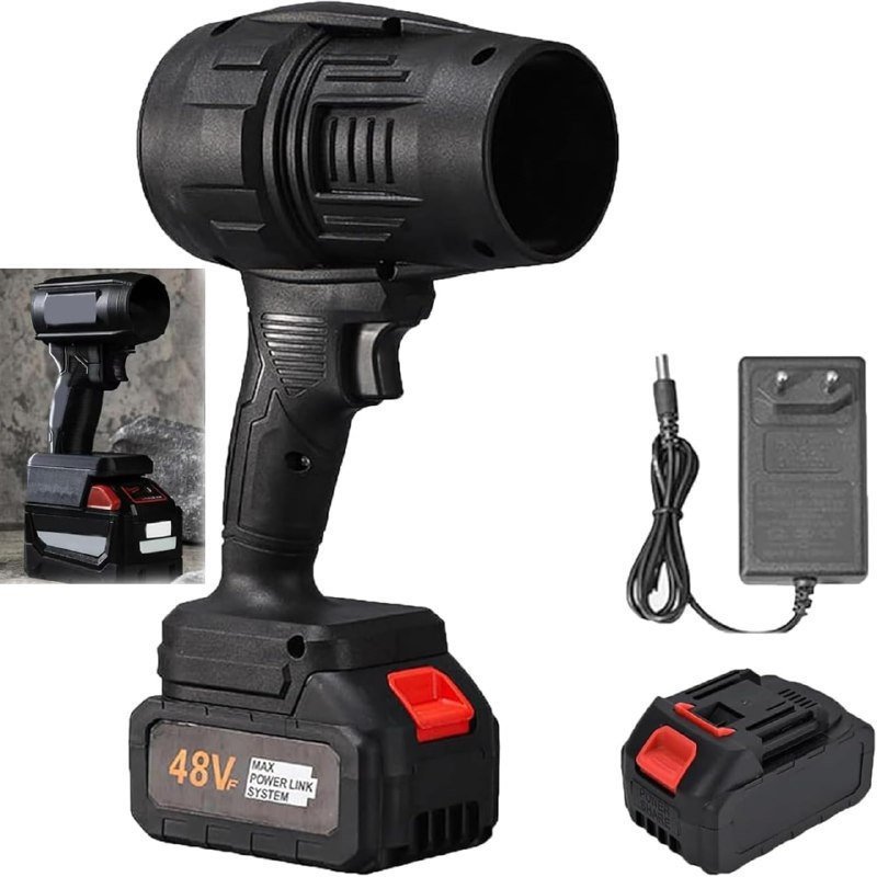 Cordless Electric Blower with Rechargeable Battery