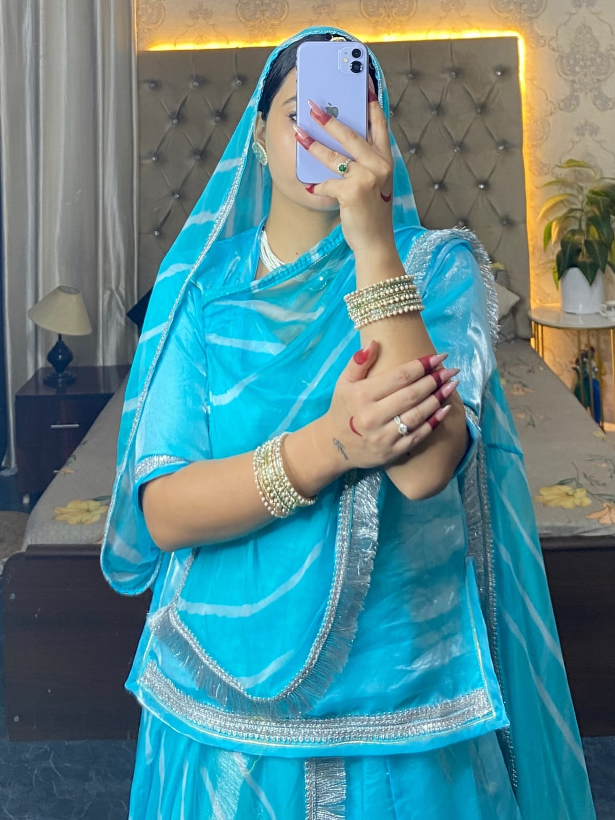 Leheriya Rajputi Poshak – Elegant Traditional Rajwadi Look