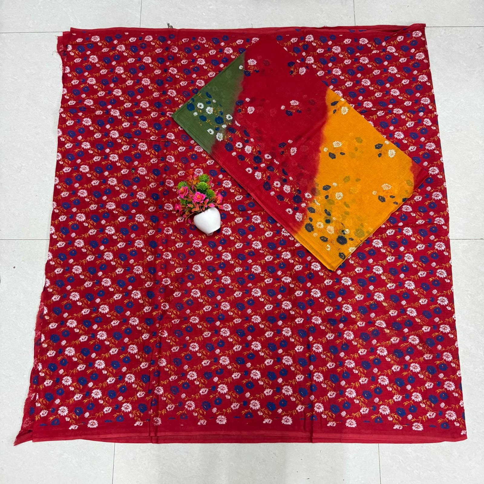 Elegant Cotton Boutique Rajputi Suit