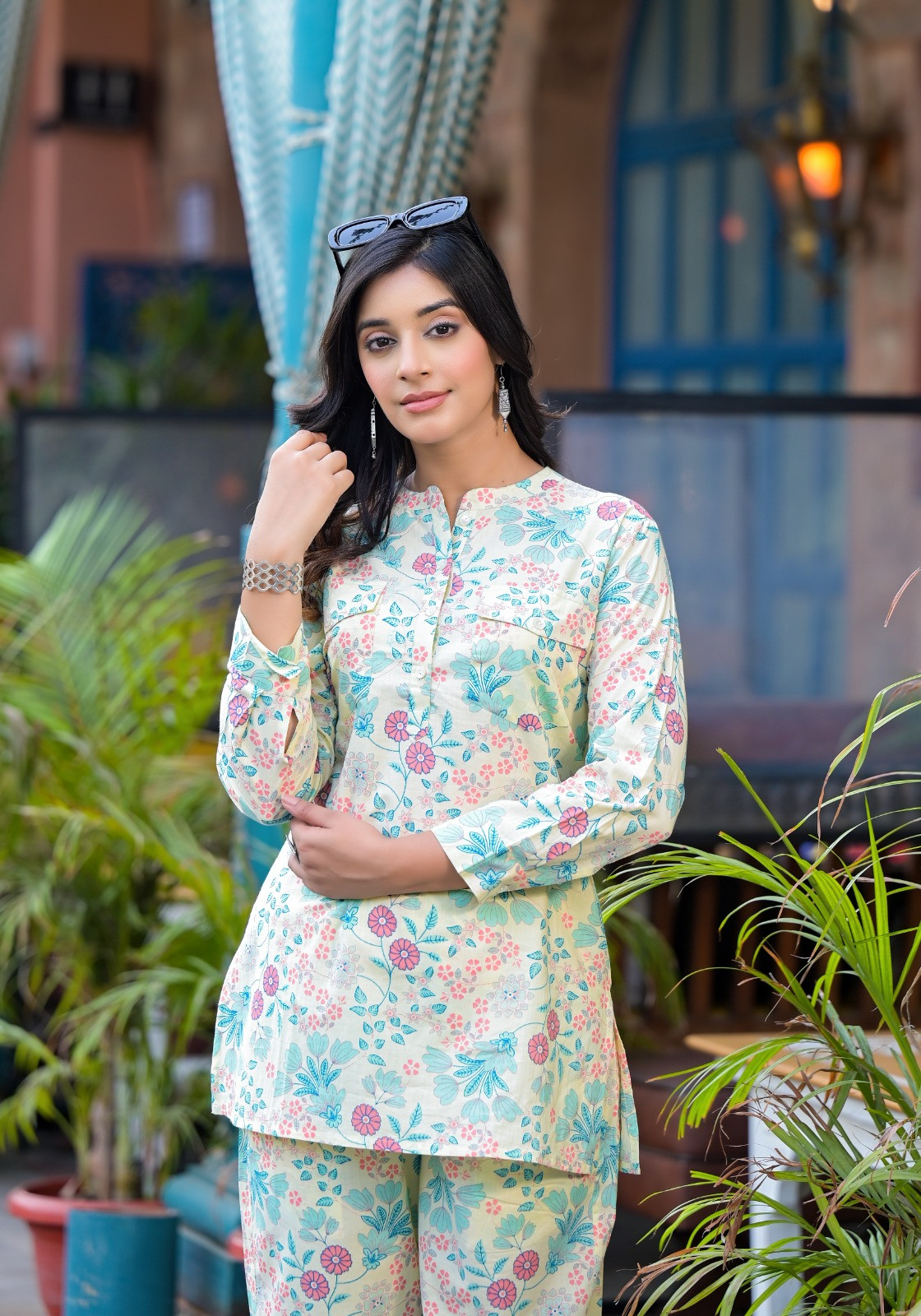 Graceful Charm Printed Co-Ord Set for Women