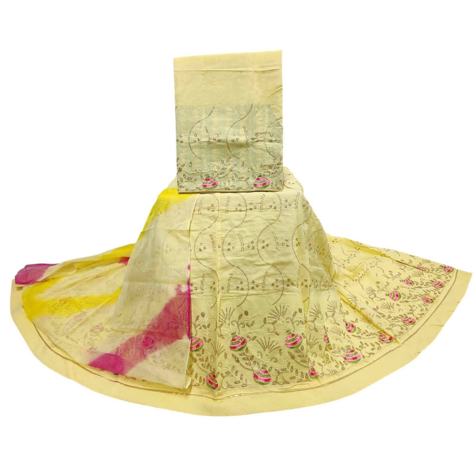 Premium Cotton Boutique Suit with Ethnic Charm