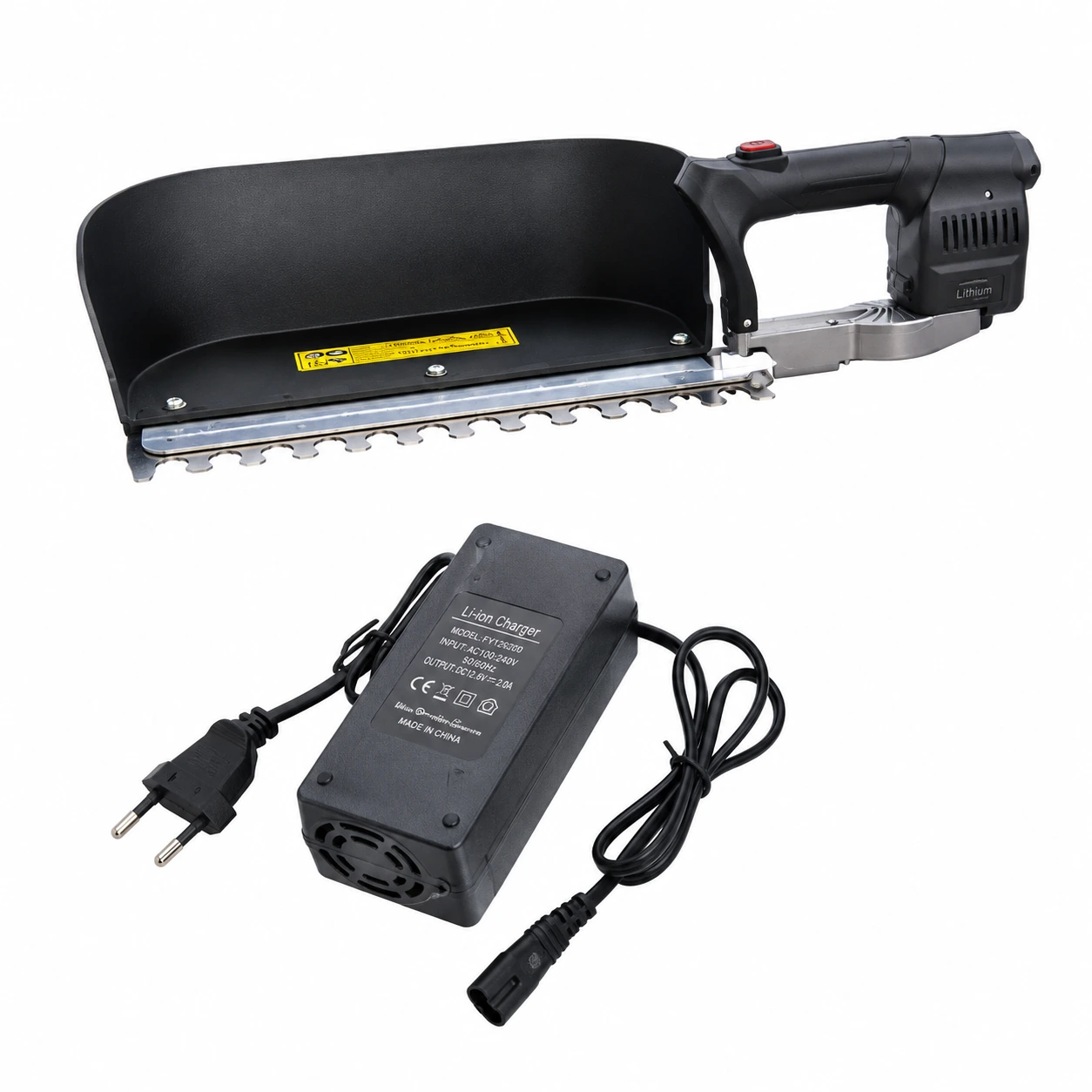 24V Rechargeable Electric Portable Tea Leaf Harvester & Hedge Trimmer with Lithium Battery & Fast Charger