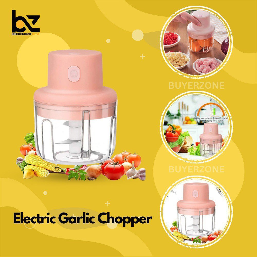 Electric Garlic Chopper Use For Kitchen