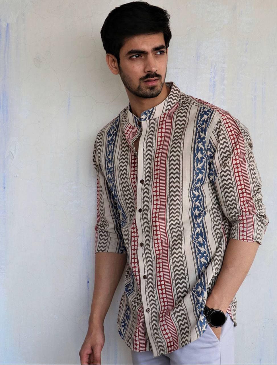 Men’s Exclusive Full-Sleeve Cotton Shirt | Premium Casual & Formal Wear