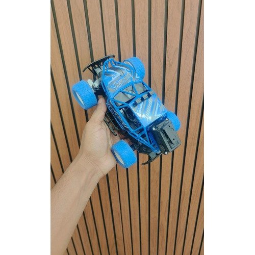 "RC Monster Truck with Water Mist Smoke, LED Lights, 4WD – Rechargeable Remote Control Car for Kids"