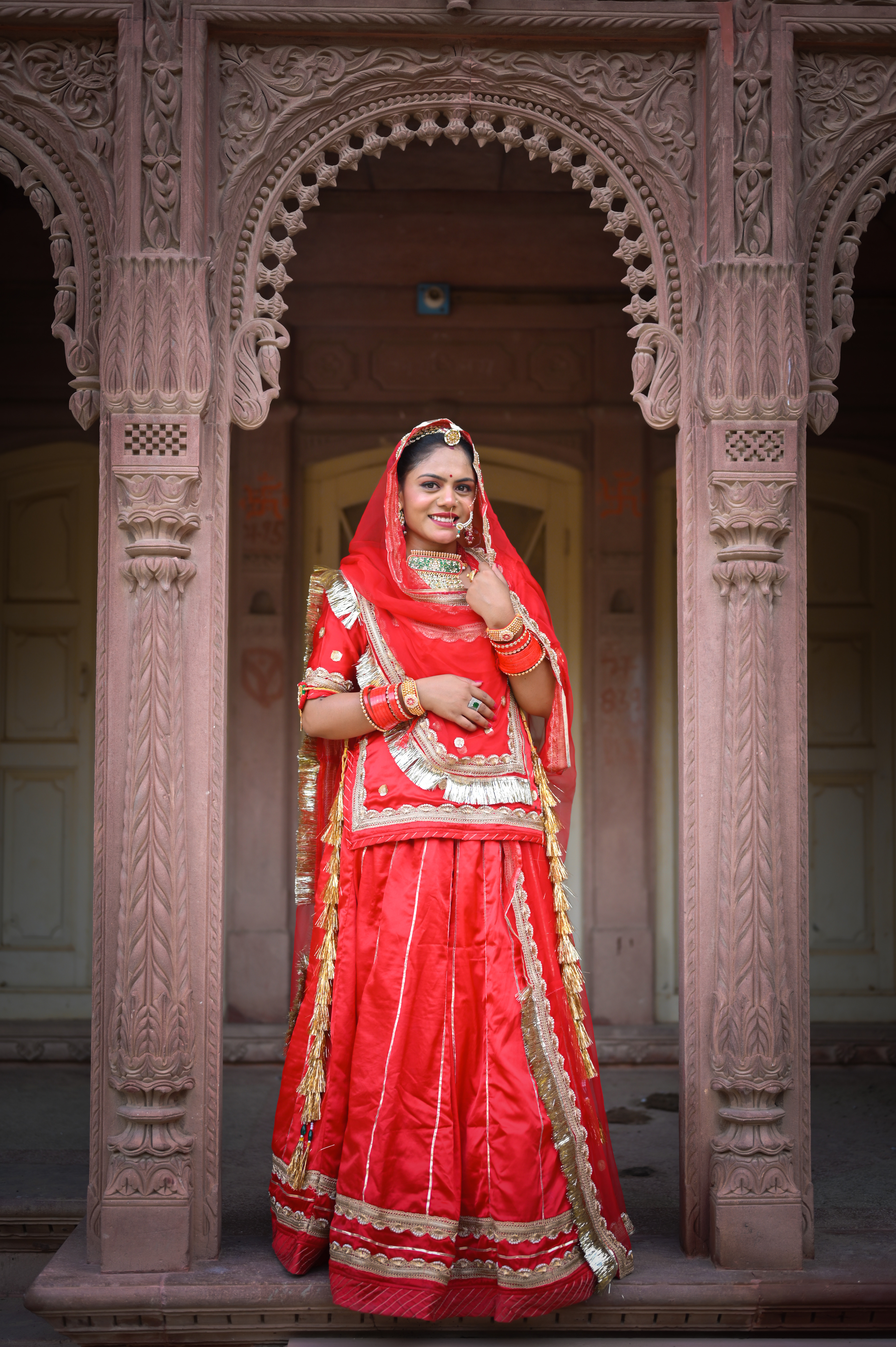 BaisaCo 24 Kali Designer Satan With Humrahi Pure Rajputi Poshak