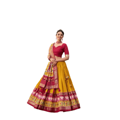 Hydrabadi lehenga choli for women