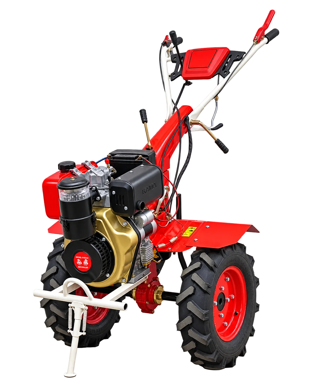 10 HP Kama Diesel Power Weeder with Recoil Start | Heavy-Duty Agricultural Weeder & Tiller