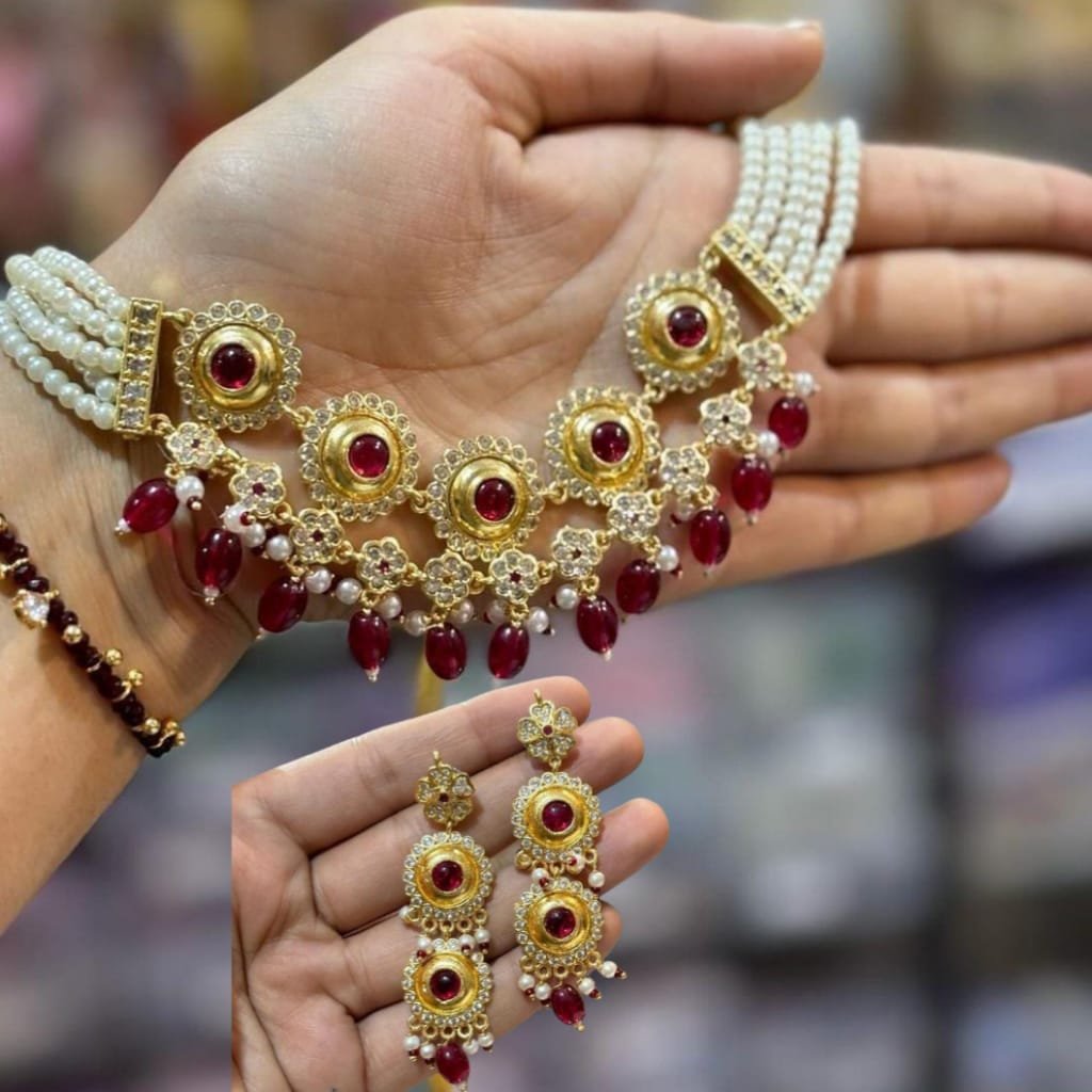 Ethnic Traditional Indian Jewellery set  for Women