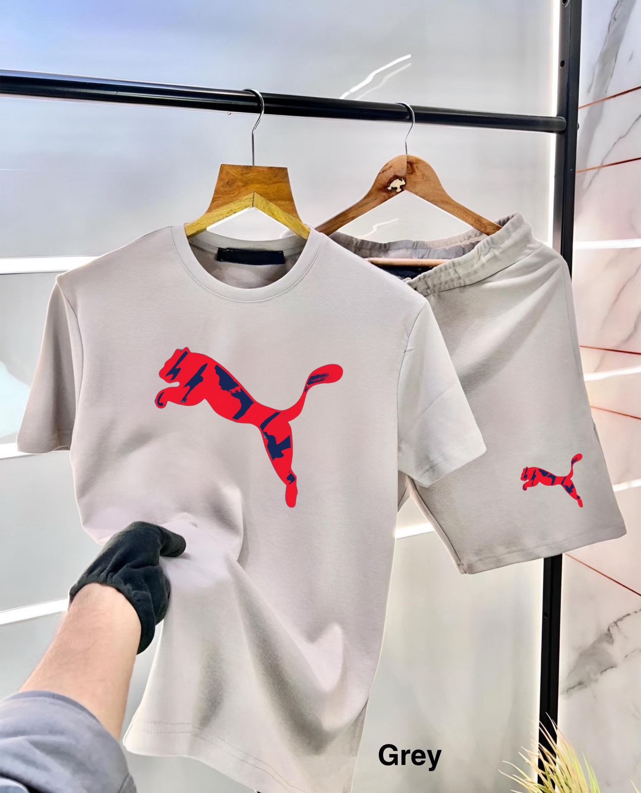 Summer T-shirt + Short) For Men's