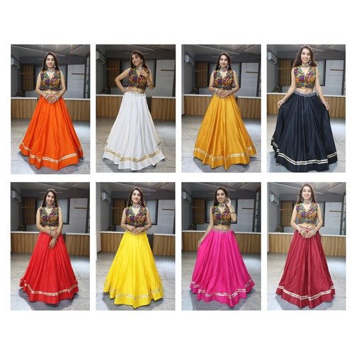"Grace in Gota Patti: Ethnic Lehenga Set"