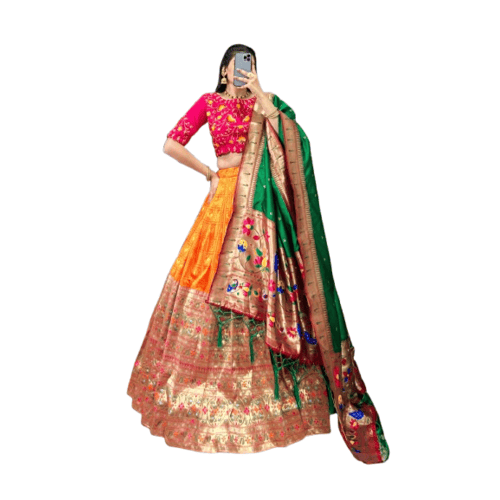 Maharastrian lehenga for women