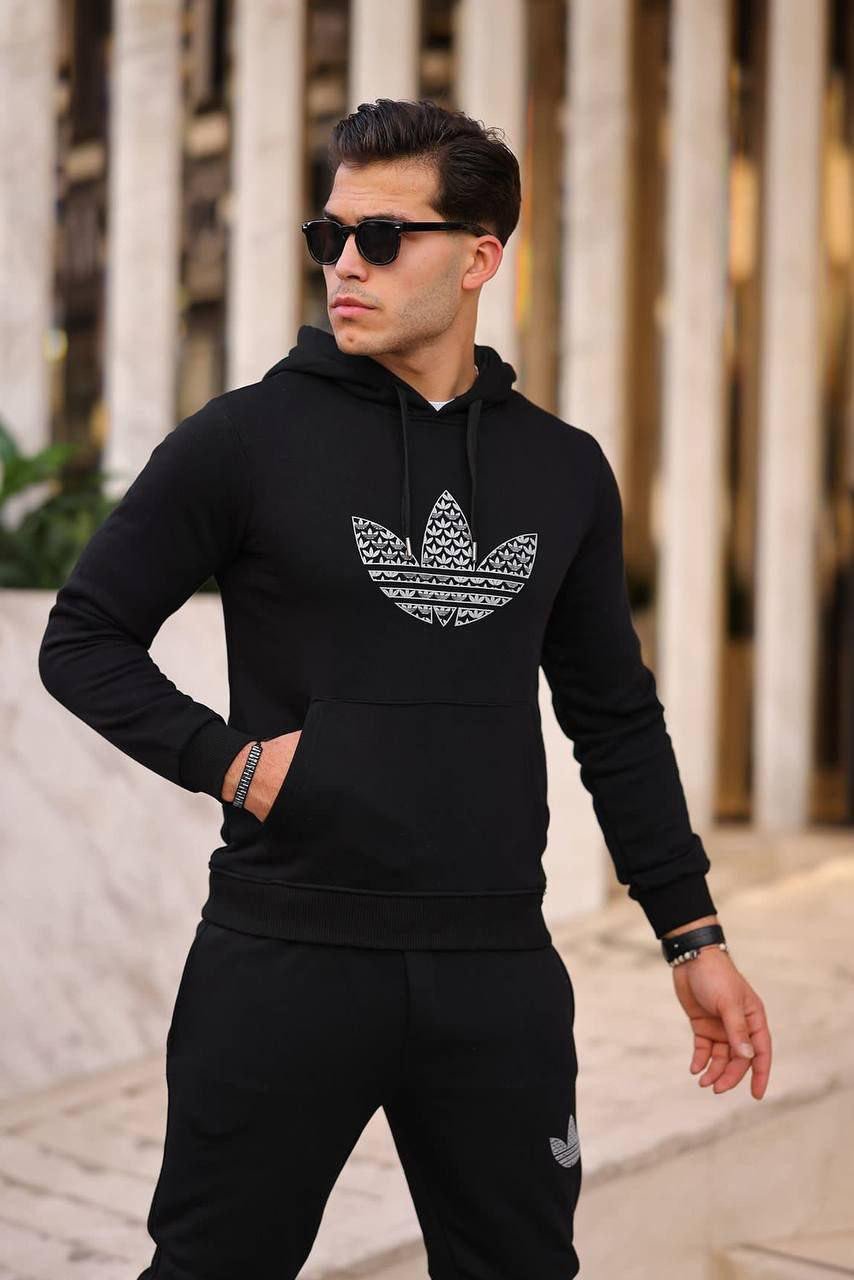 Adidas Recommended Fleece Cotton Full Warm Winter Tracksuit