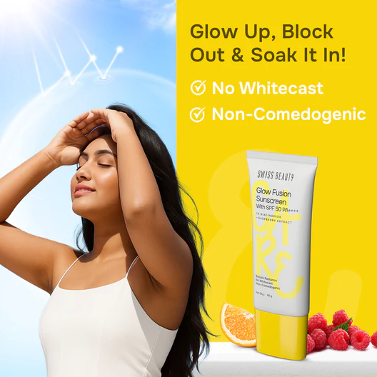 Care Glow Fusion Sunscreen With SPF 50 PA+++