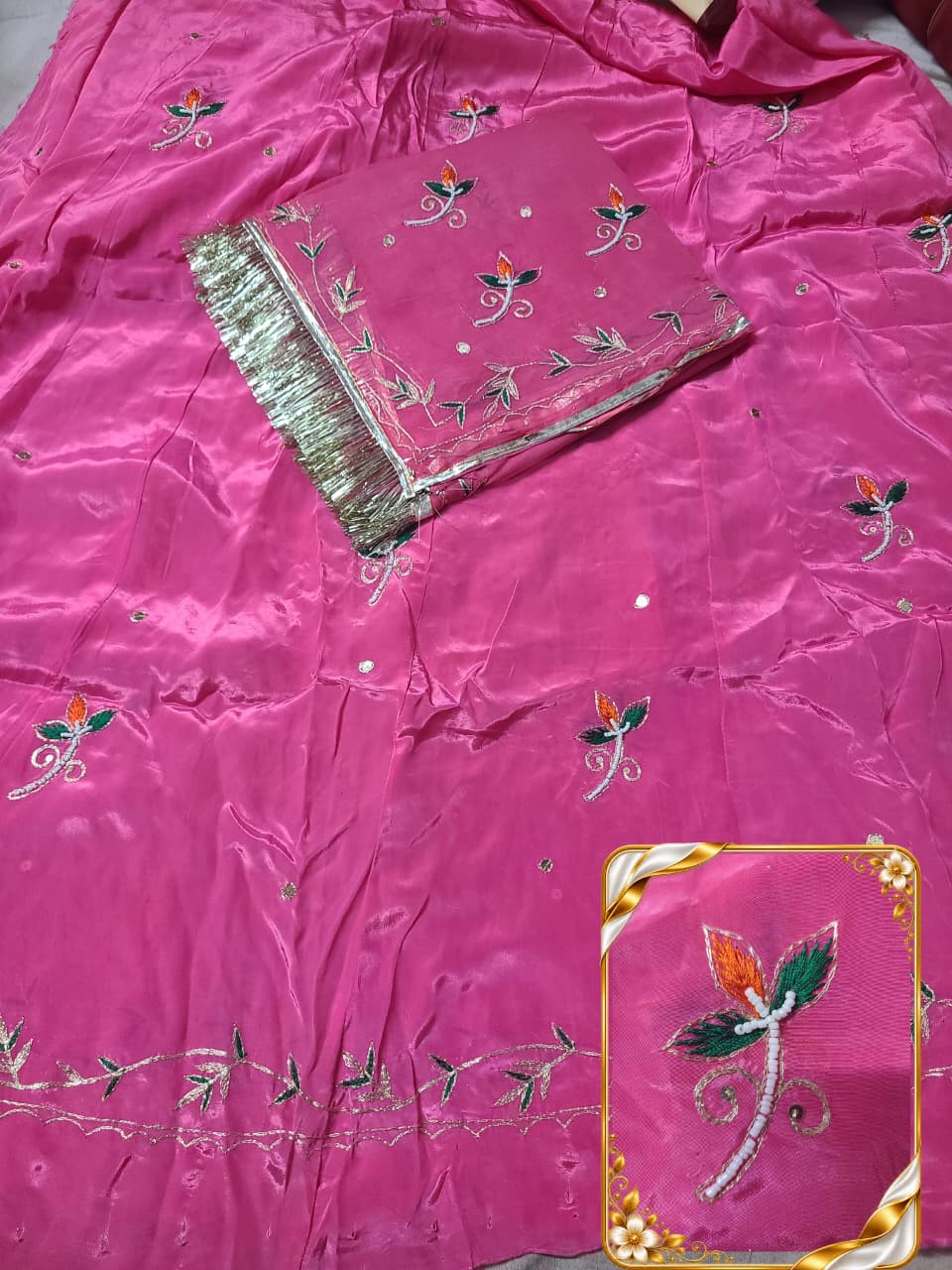 Rajputi Poshak with Aari Mangji – Hand Work Rajasthani Poshak
