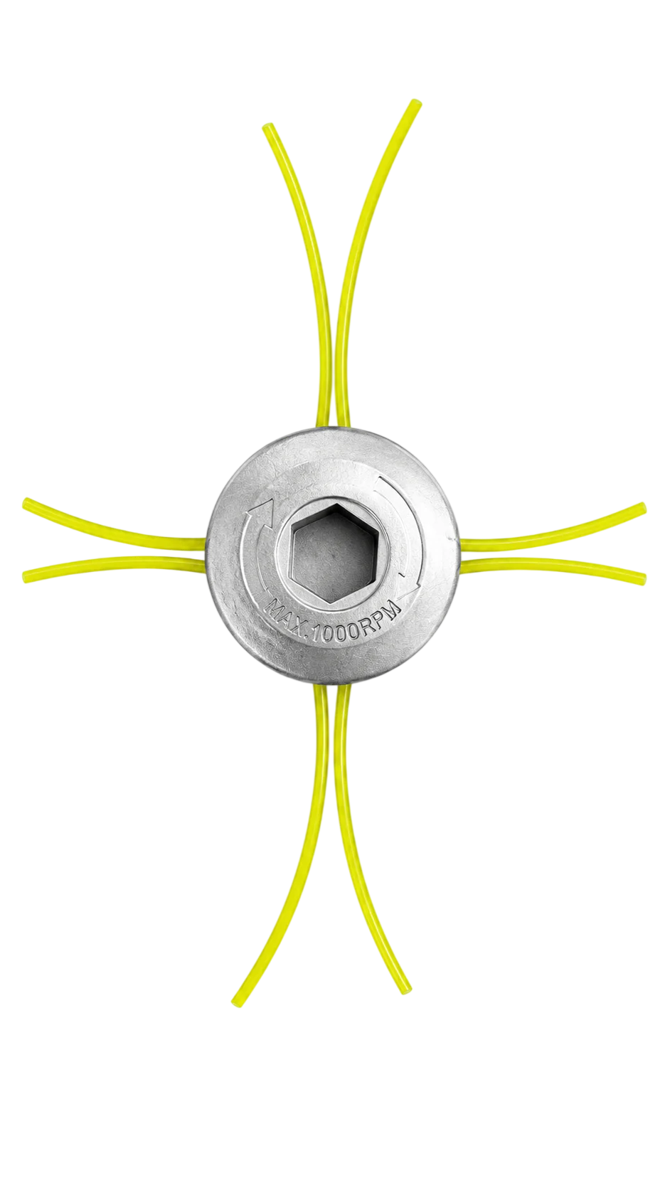 Aluminium Nylon Trimmer Head for Brush Cutter | Heavy-Duty Grass & Weed Cutting Attachment