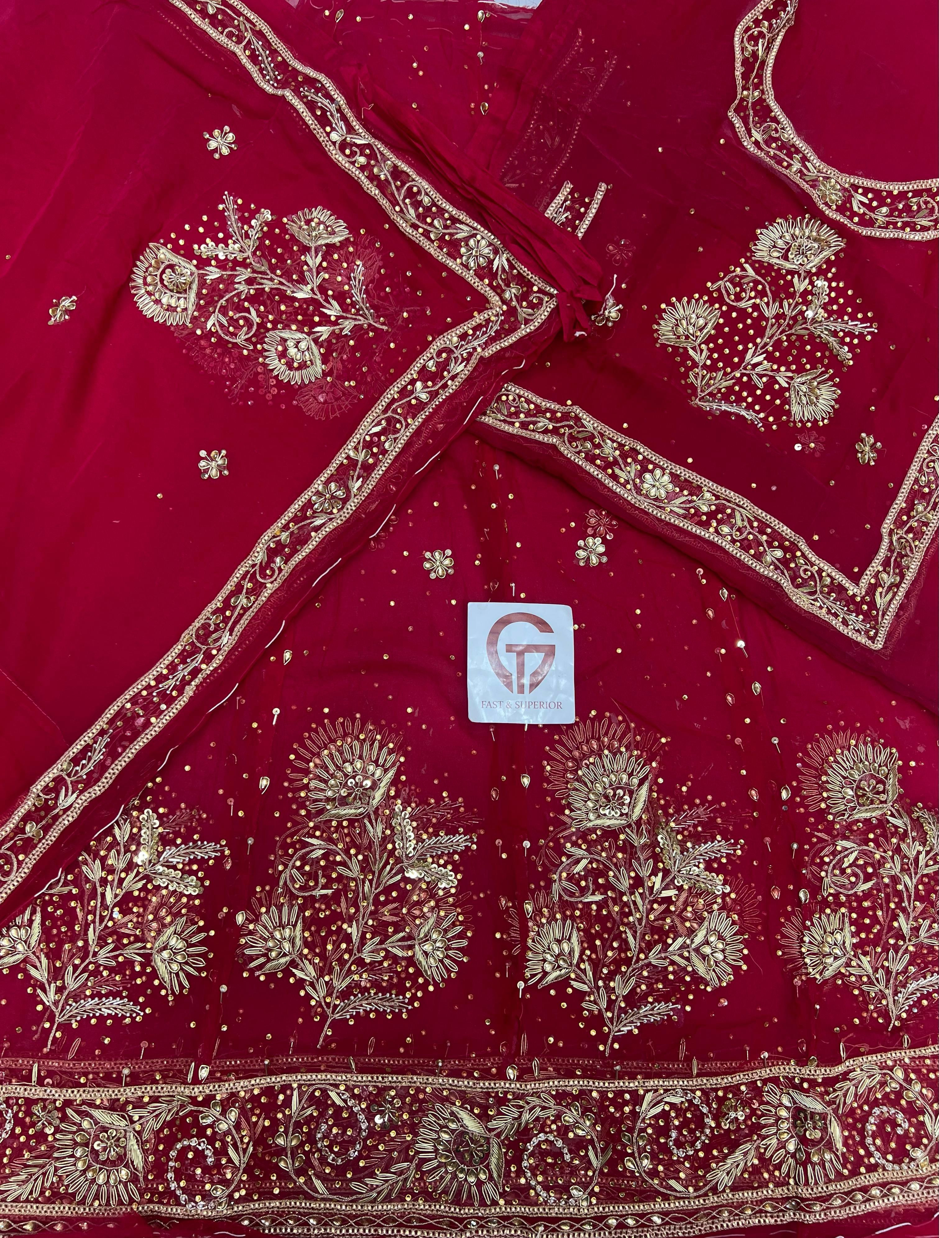 Beautyfull Heavy Partywear Rajputi Poshak For Women