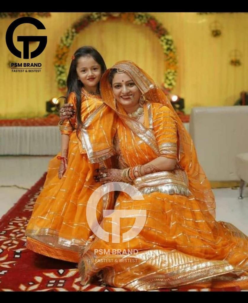 Mother Daughter Combo Rajputi Suit