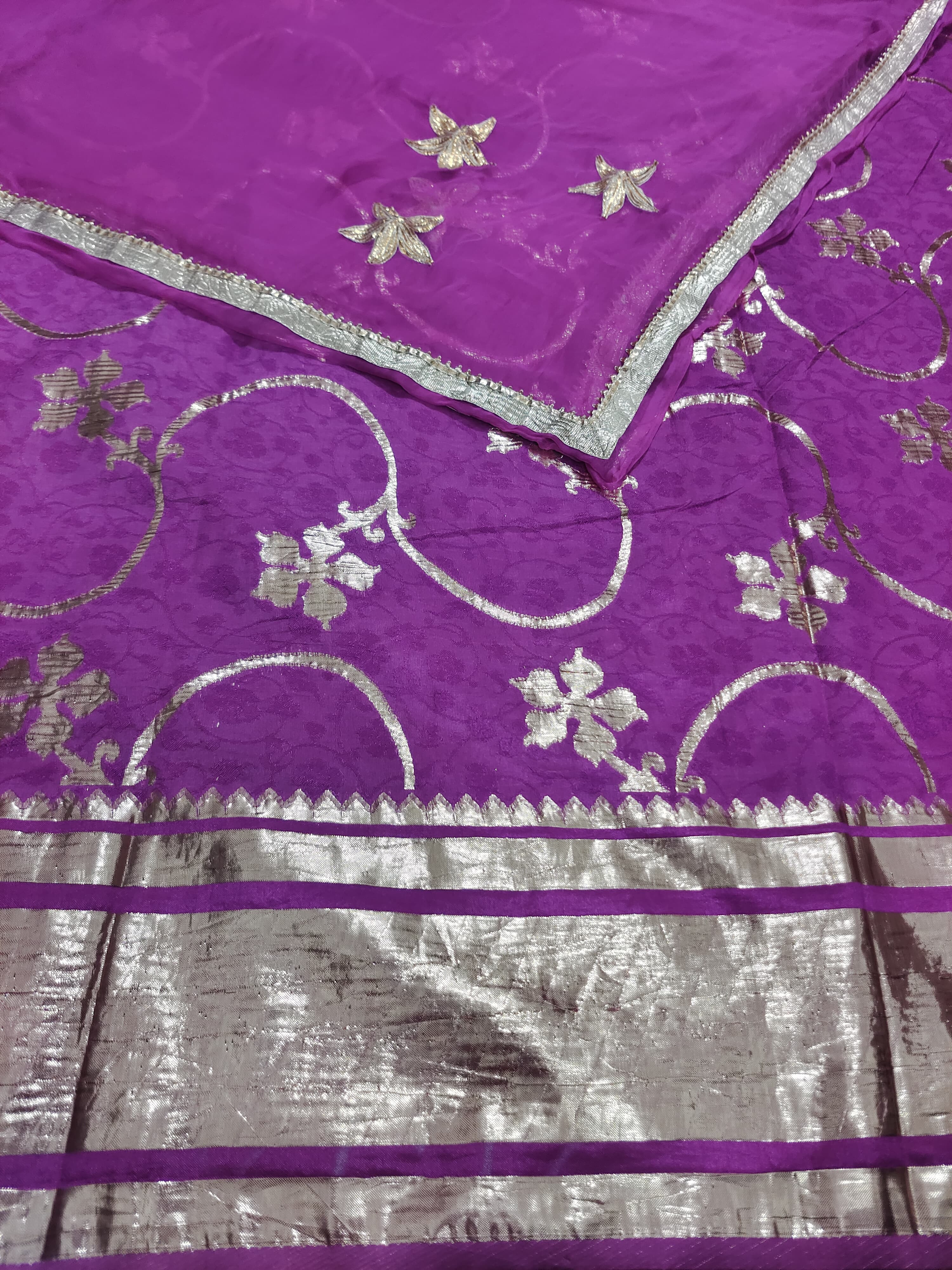 Festive Ready Premium Gota Laffa Rajputi Suit