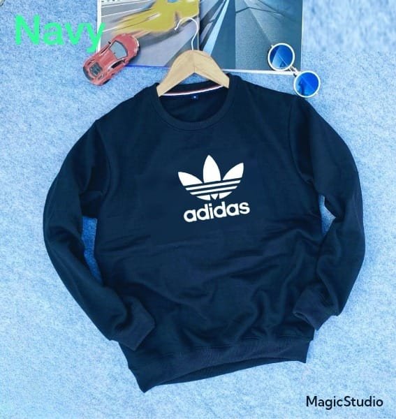 Adidas Recommended Fleece Cotton Full Warm Winter Sweatshirt