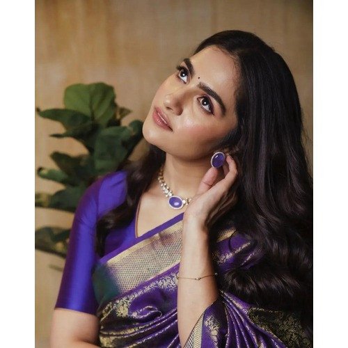 "Soft Lichi Silk – Grace in Every Thread"