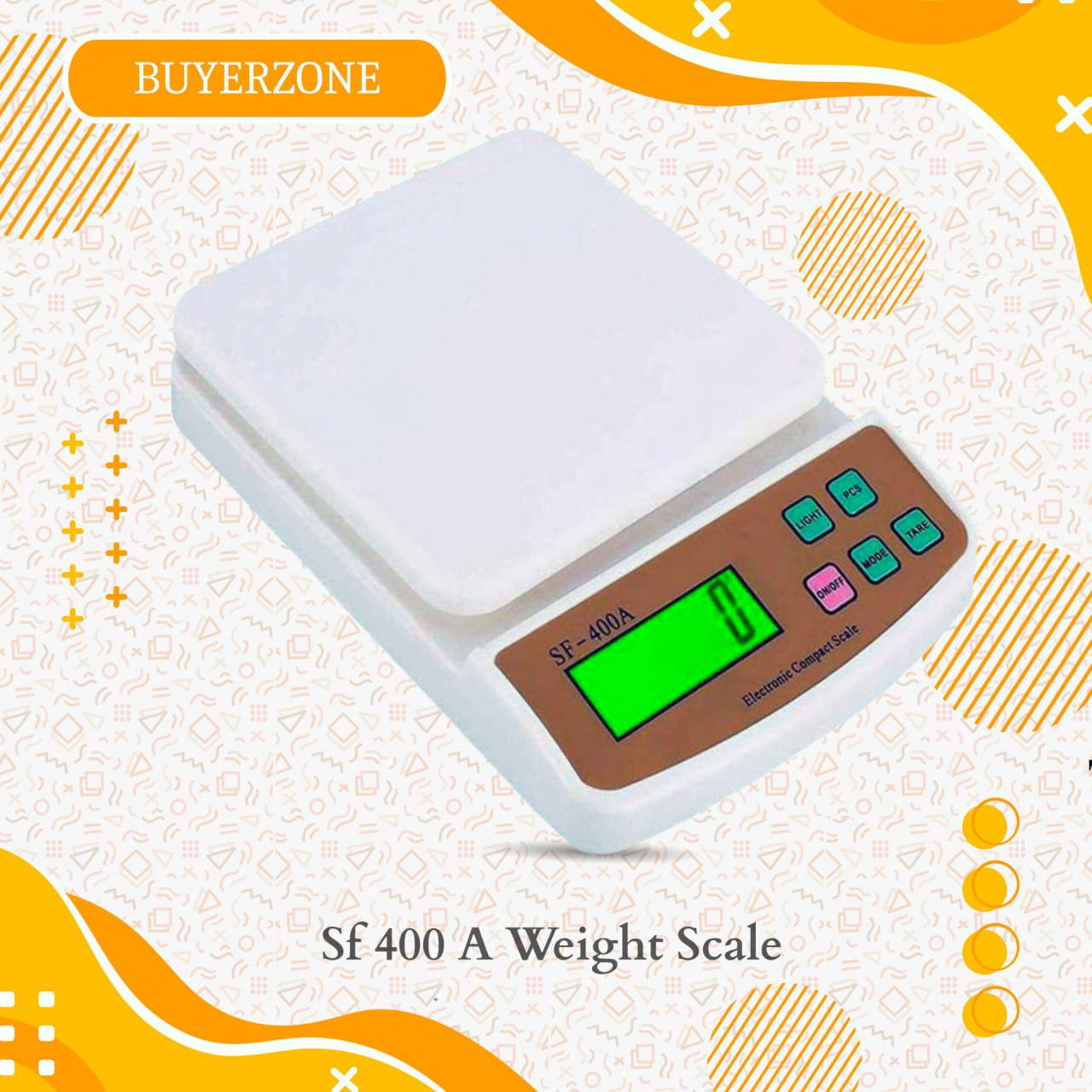 SF 400A Digital Kitchen Scale - Accurate Weighing for Cooking & Baking