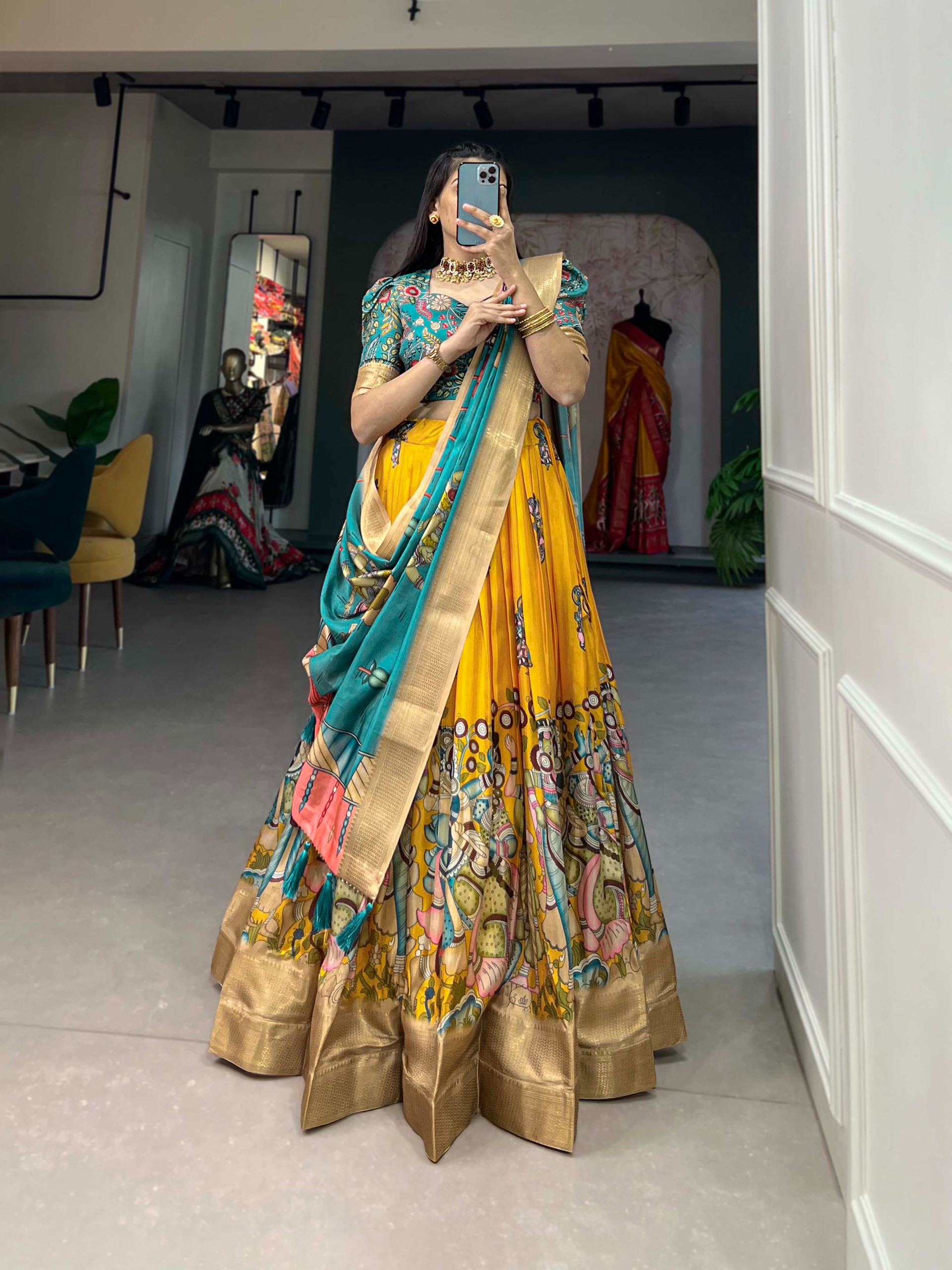 Designer Lehenga Choli for Women - Embroidered Indian Wedding & Festive Wear