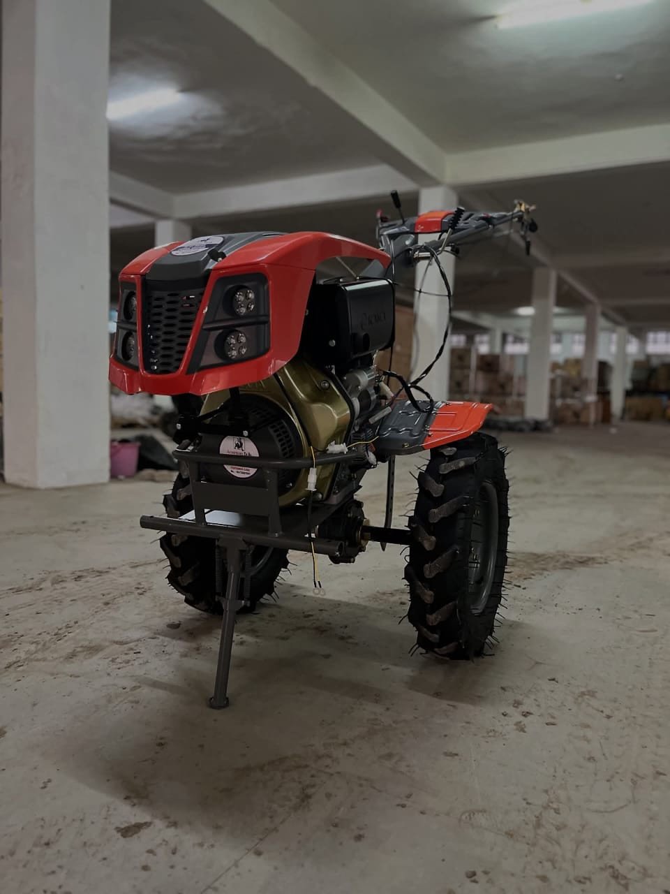 10 Hp Kama Engine Diesel Power Weeder Mini Tractor- For Small Farming