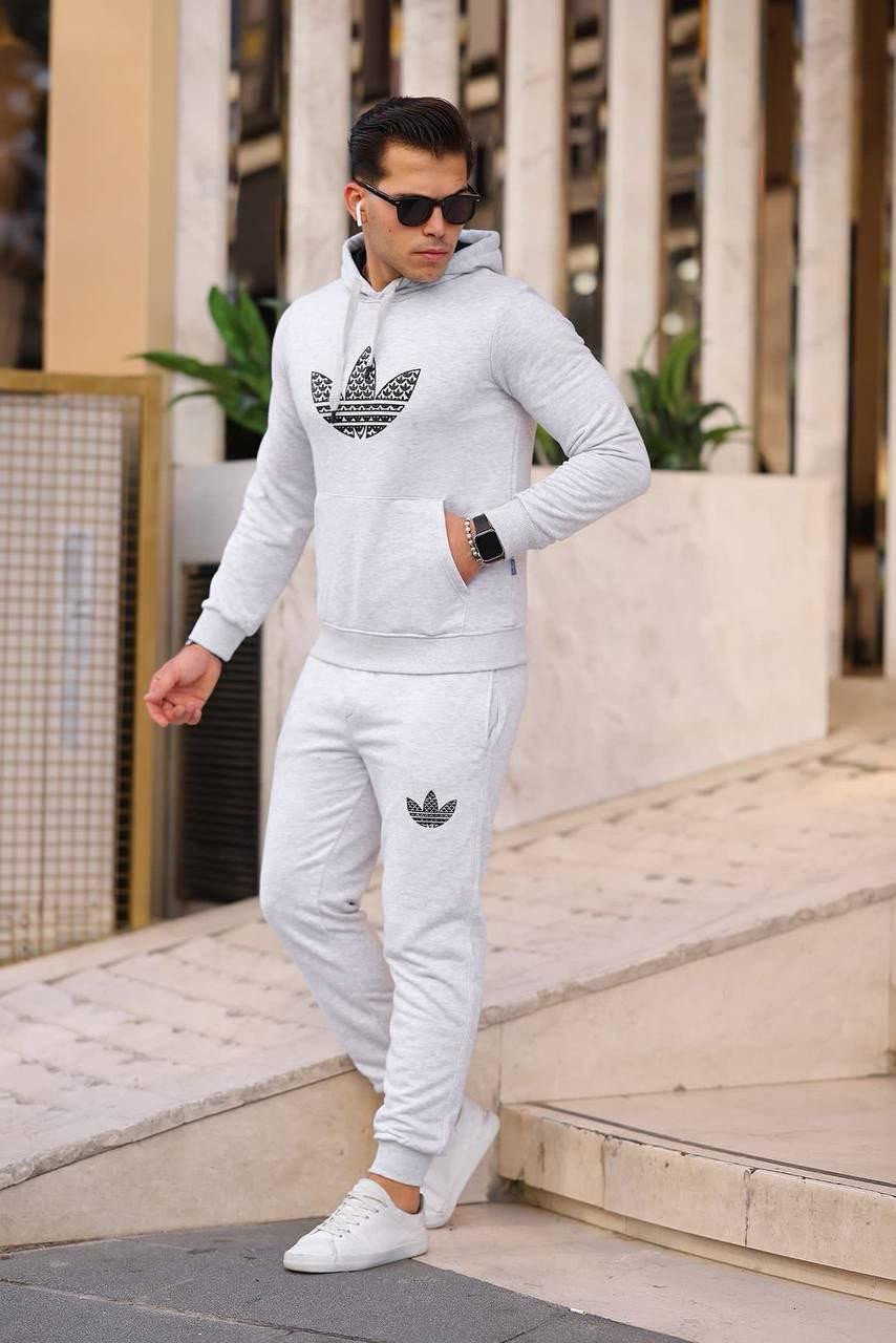 All white adidas sweatsuit online