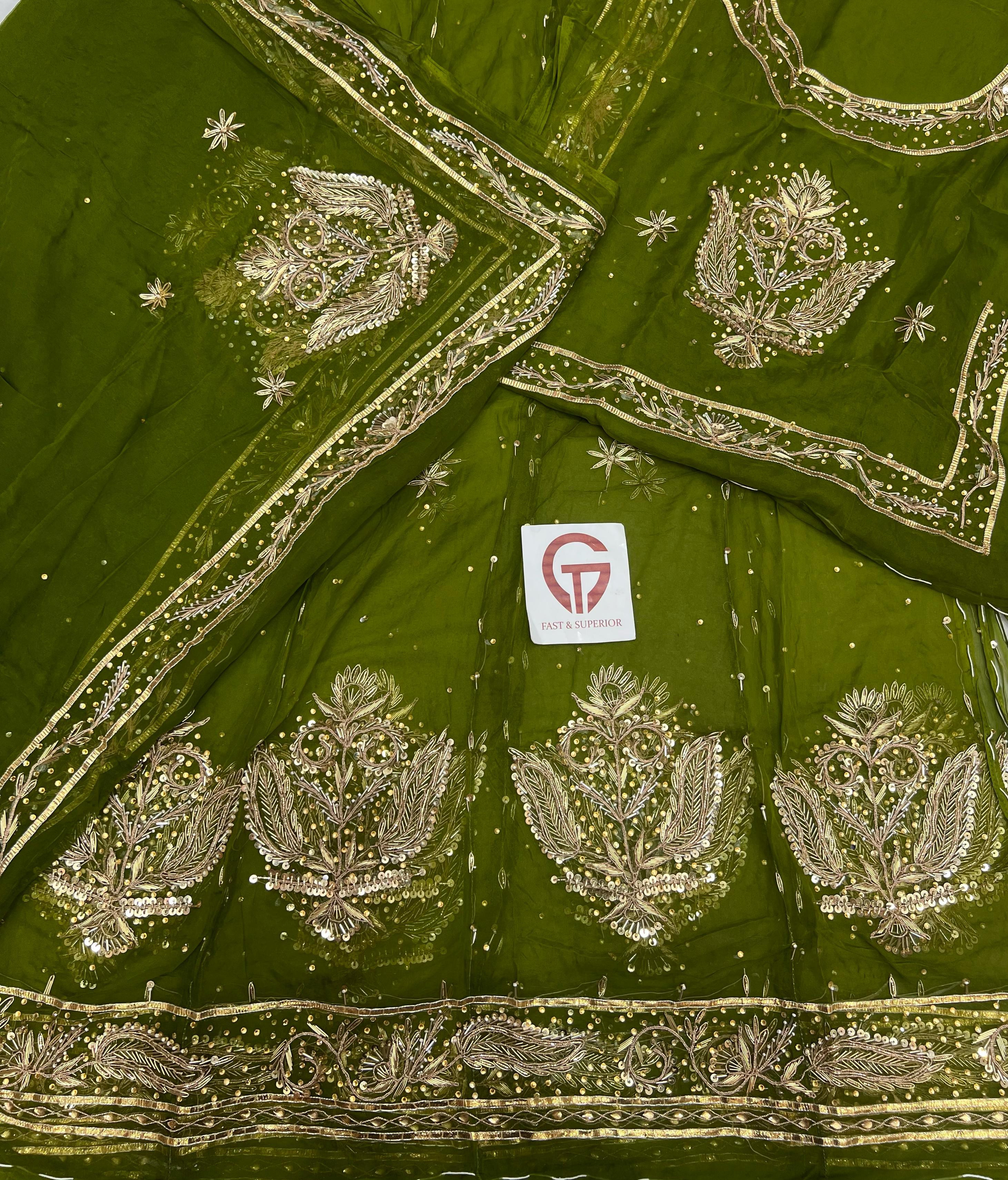 Specia Partywear Royal Rajwari Rajputi  Poshak For Women