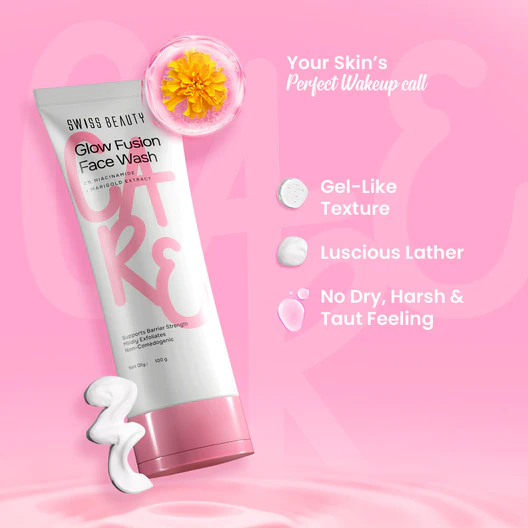 Care Glow Fusion Face Wash | Brightening & Glow Boost Cleanser