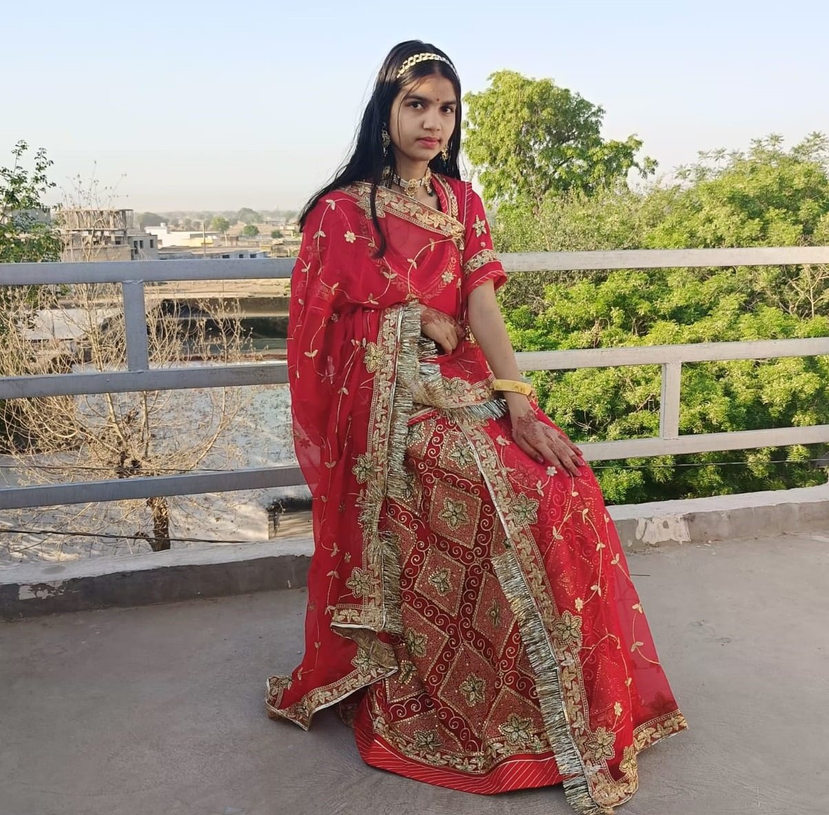 Humrahi Bridal Half Pure Poshak